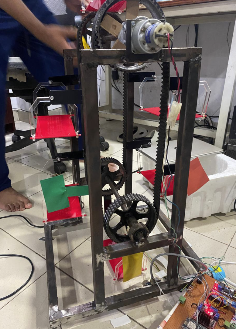 Final Year Project: Smart Vertical Parking System (AI + IoT Based)